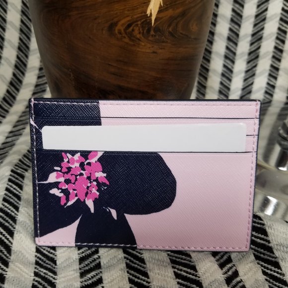 Kate spade Small Slim Card Holder Grand FLora - Picture 3 of 5